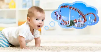 Peut-on aller dans un parc d'attractions avec un bébé ?