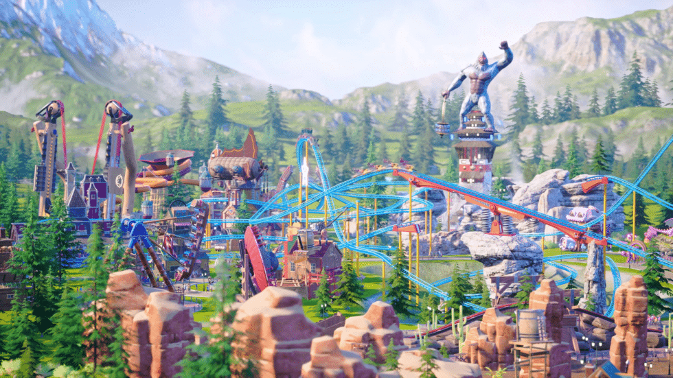 Un nouveau jeu vidéo de construction de parc d