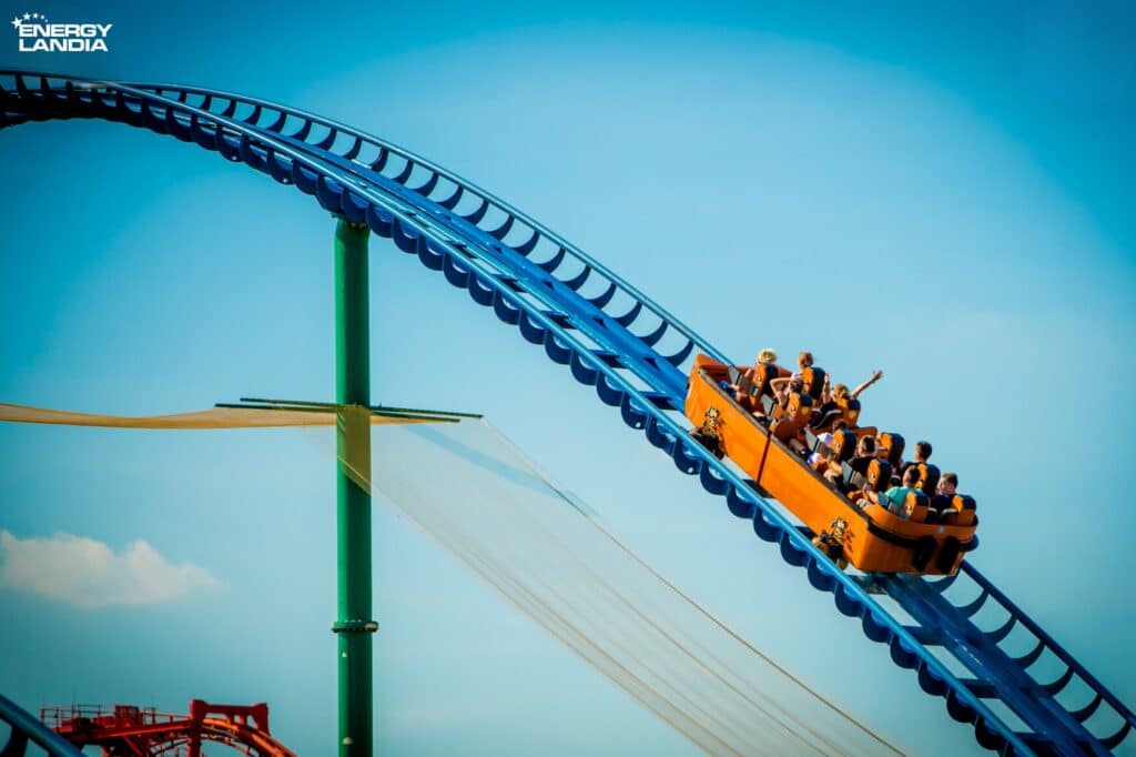 Le water coaster Speed à Energylandia