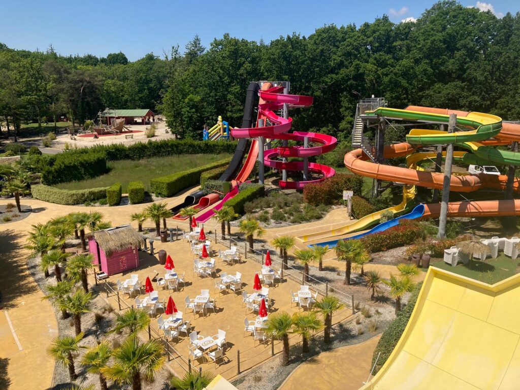 Vue générale de l'Aquafun Park à Aquafun Park – © Cobac Parc