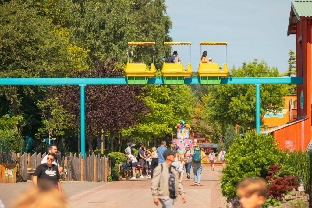 Le Monorail à Bagatelle — © Parc Bagatelle