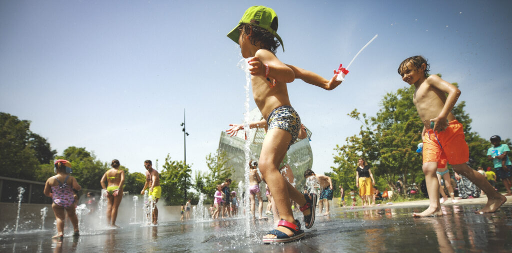 La Fontaine sèche au Jardin d'Acclimatation – © Jardin d'Acclimatation / Sylvain Bachelot