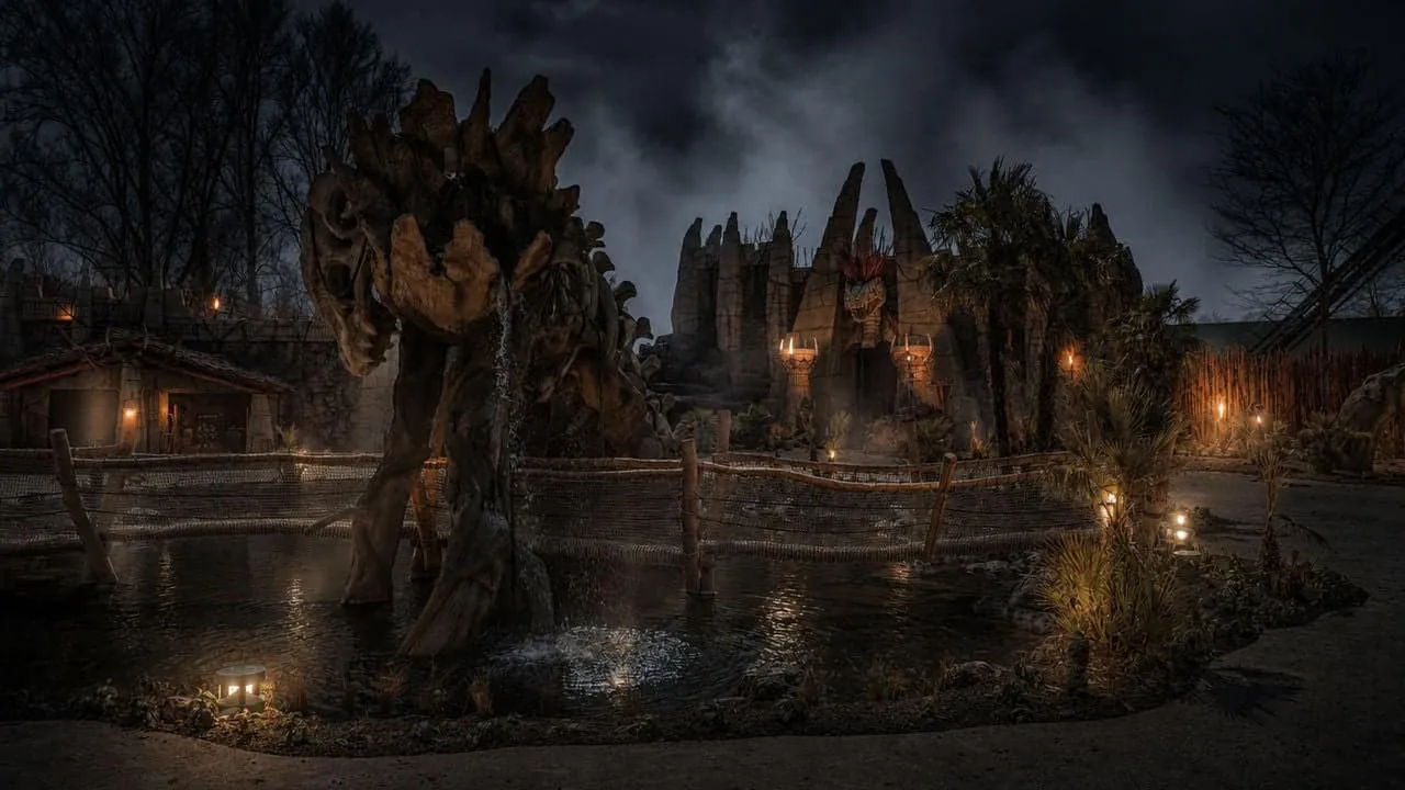 Visuel officiel de la scare zone Hecatomb à Walibi Belgium – © Walibi Belgium