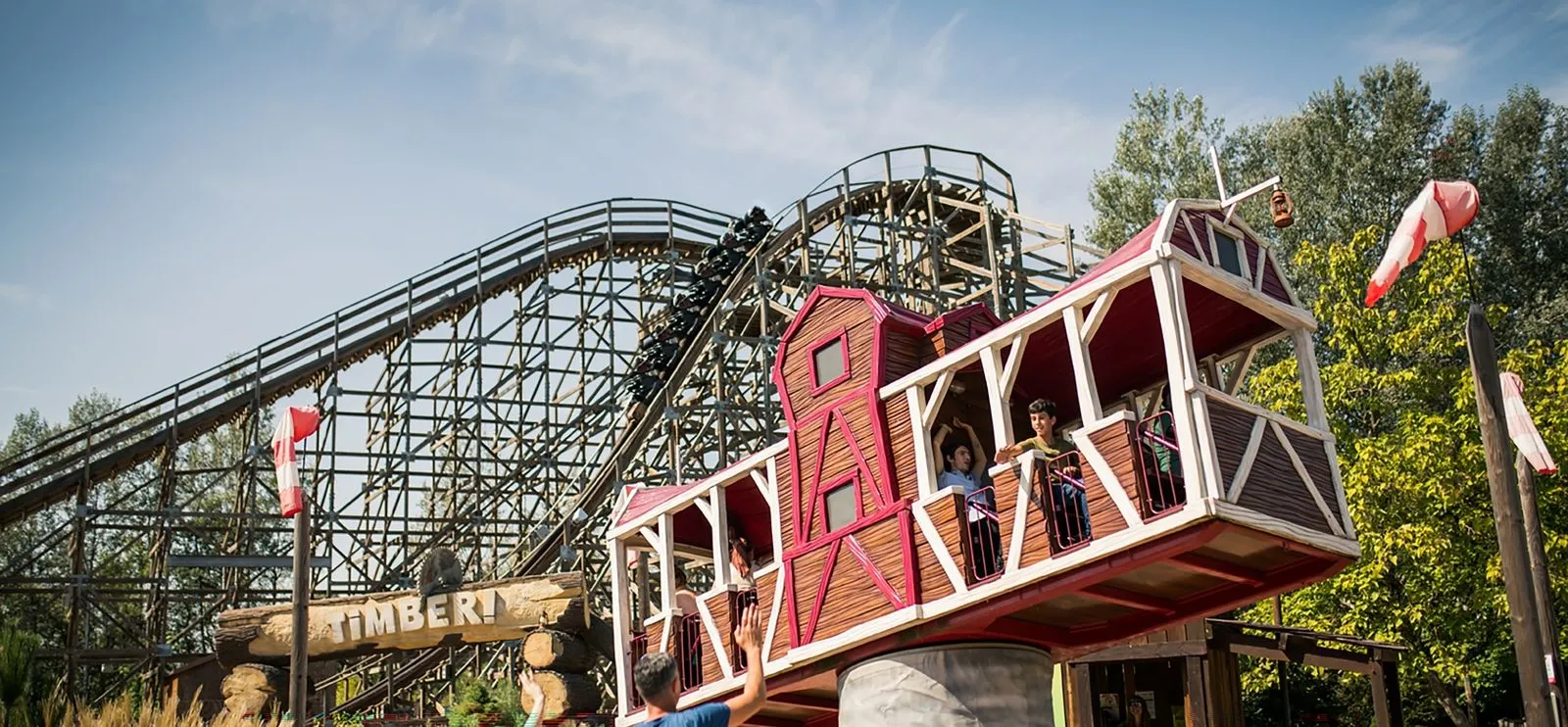 Walibi Rhône-Alpes aux Avenières – © Walibi Rhône-Alpes