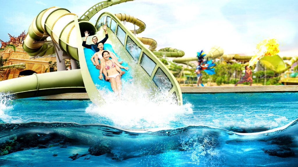Rocket Blaster à Aquaventure Sanya — © Atlantis Sanya