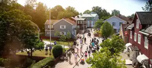 Bråkmakargatan à Astrid Lindgrens Värld — © Astrid Lindgrens Värld