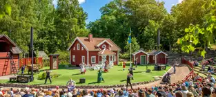 Katthult à Astrid Lindgrens Värld — © Astrid Lindgrens Värld