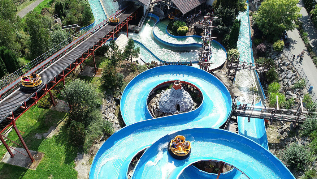Wildwasser-Rafting à Bayern-Park — © Bayern-Park