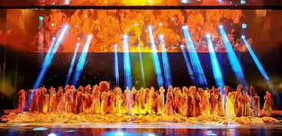 Spectacle The Golden Mask Dynasty à Beijing Happy Valley — © Beijing Happy Valley