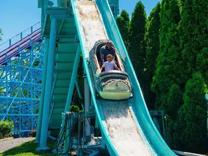 Double Splash Flume
