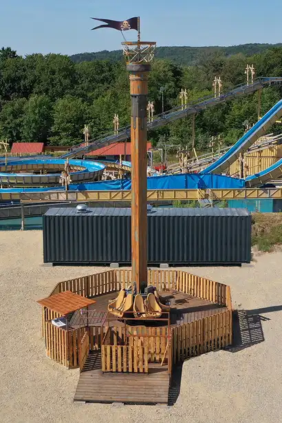 Krähennest Familienfreifallturm