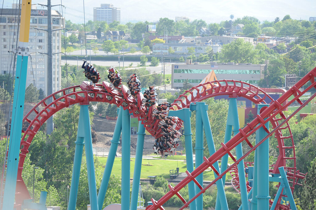 Mind Eraser à Elitch Gardens — © Elitch Gardens