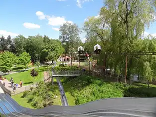 Vue sur le parc à Erlebnispark Steinau — © Erlebnispark Steinau