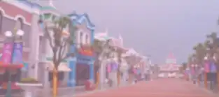 Une rue du parc à Fantawild Adventure Tianjin — © Fantawild Adventure Tianjin