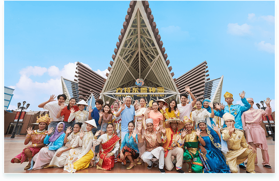 Parade de personnages à Fantawild Asian Legend Nanning — © Fantawild Asian Legend Nanning