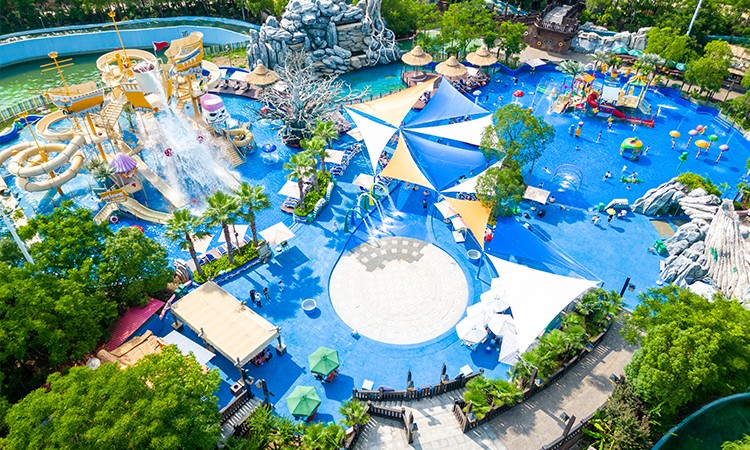 Vue du parc à Fantawild Dreamland Zhuzhou — © Fantawild Dreamland Zhuzhou