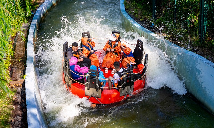 Vue du parc à Fantawild Dreamland Zhuzhou — © Fantawild Dreamland Zhuzhou