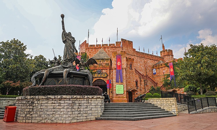 Vue du parc à Fantawild Dreamland Zhuzhou — © Fantawild Dreamland Zhuzhou