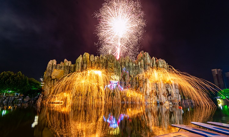 Vue du parc à Fantawild Dreamland Zhuzhou — © Fantawild Dreamland Zhuzhou