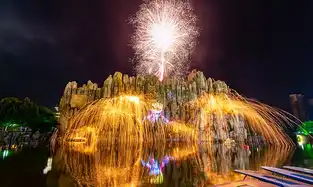 Vue du parc à Fantawild Dreamland Zhuzhou — © Fantawild Dreamland Zhuzhou