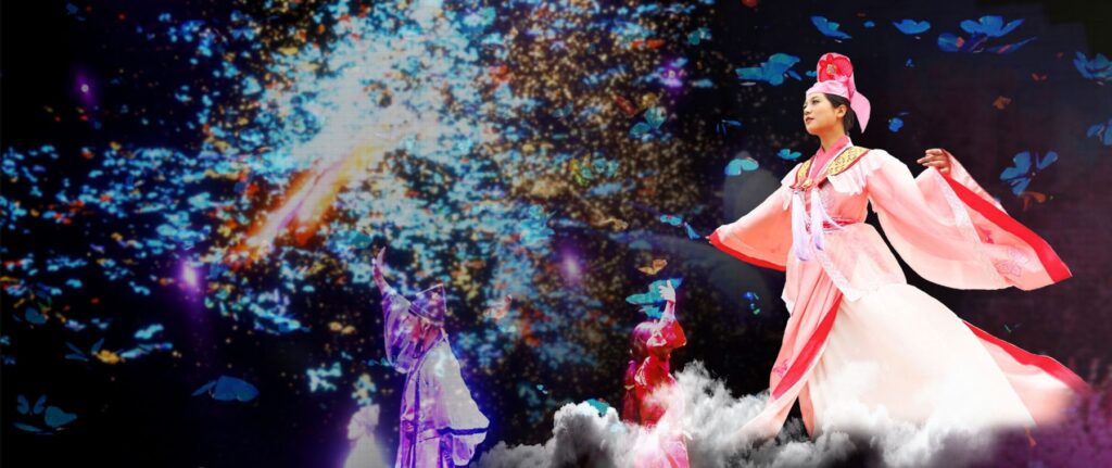 Les Amants papillons à Fantawild Oriental Heritage Ningbo — © Fantawild Oriental Heritage Ningbo