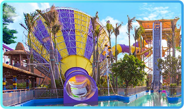 Grotte du cyclone à Fantawild Water Park Xiamen — © Fantawild Water Park Xiamen