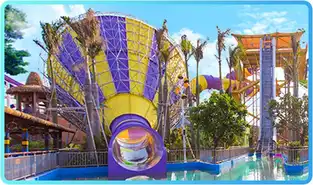 Grotte du cyclone à Fantawild Water Park Xiamen — © Fantawild Water Park Xiamen