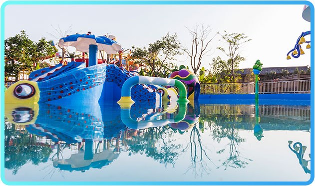 Jardin des oursons à Fantawild Water Park Xiamen — © Fantawild Water Park Xiamen