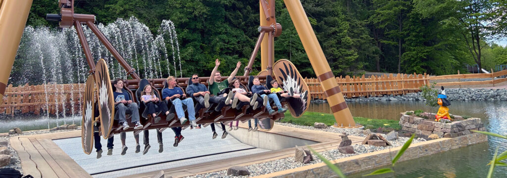 Großer Adlers freier Flug à Fort Fun Abenteuerland — © Fort Fun Abenteuerland