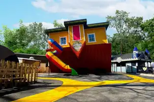 Upside Down House à Gulliver's World — © Gulliver's World