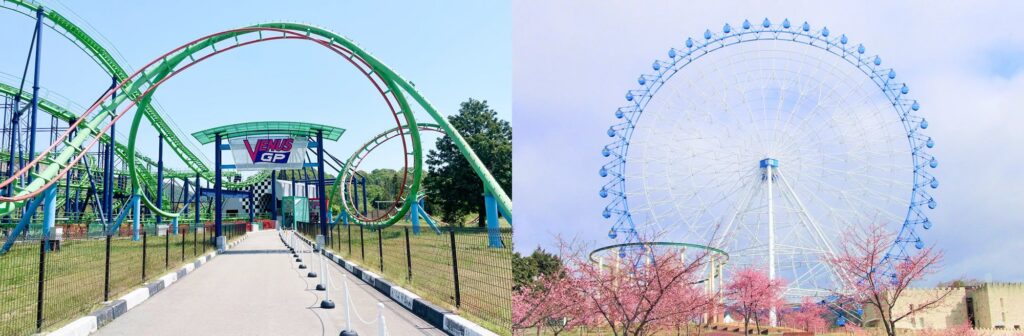 Le parc d’attractions à Himeji Central Park — © Himeji Central Park
