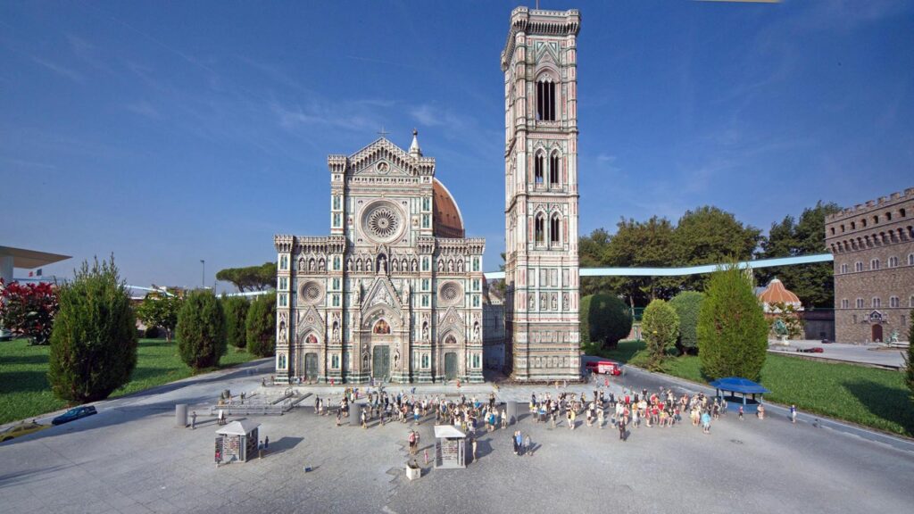 Cathédrale Santa Maria del Fiore de Florence en miniature à Italia in Miniatura — © Italia in Miniatura
