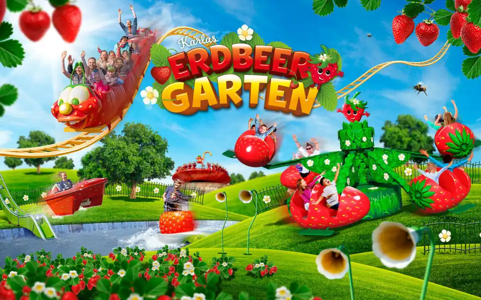 Erdbeer-Garten