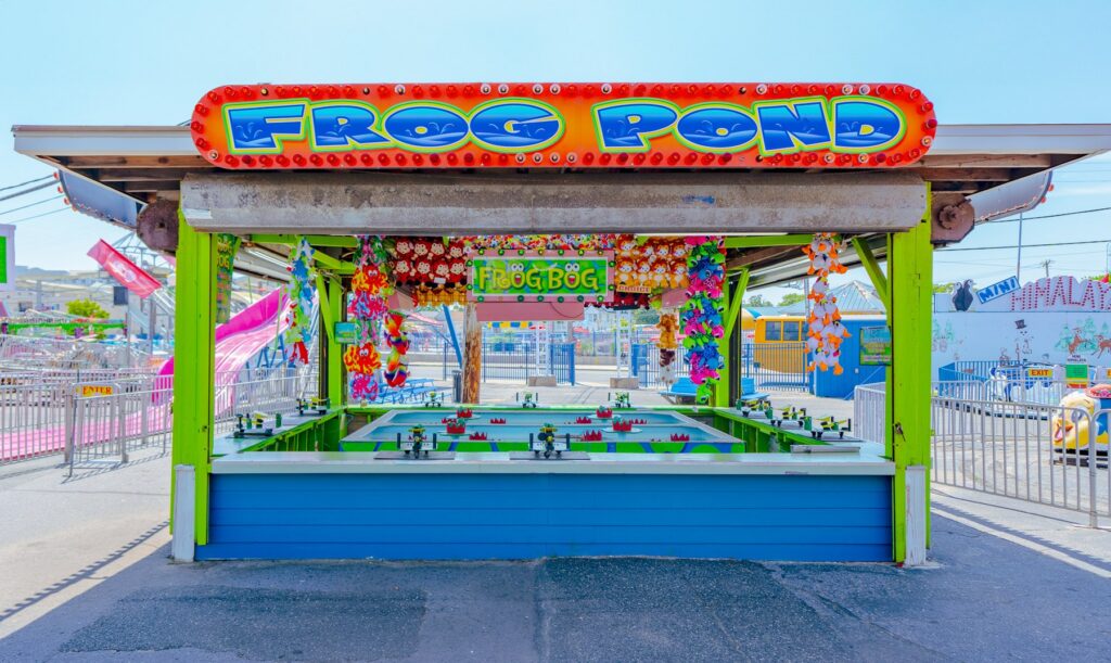 Jeux sur la promenade à Keansburg Amusement Park — © Keansburg Amusement Park
