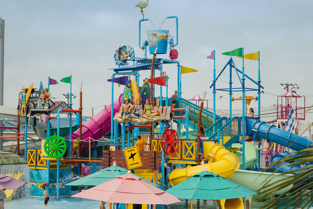 Le Kiddie Lagoon de Runaway Rapids à Keansburg Amusement Park — © Keansburg Amusement Park