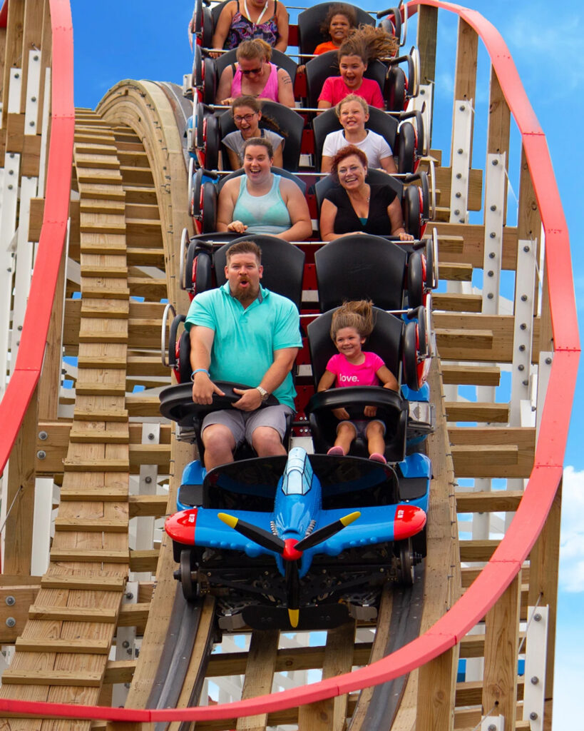 Kentucky Flyer à Kentucky Kingdom — © Kentucky Kingdom