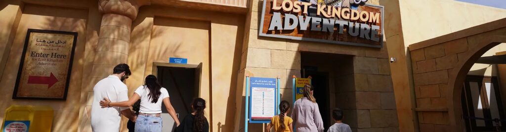 Lost Kingdom Adventure à Legoland Dubai — © Legoland Dubai
