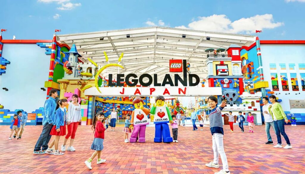 Entrée du parc à Legoland Japan — © Legoland Japan