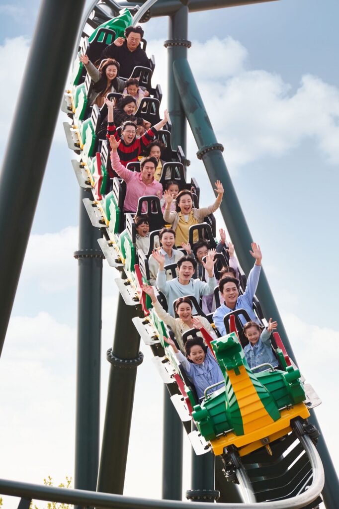 The Dragon à Legoland Korea — © Legoland Korea