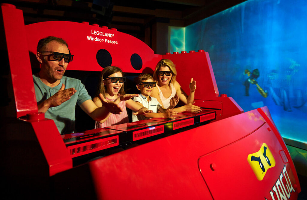 LEGO NINJAGO The Ride à LEGOLAND Windsor Resort — © LEGOLAND Windsor Resort