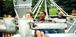 Scrambler à Little Amerricka — © Little Amerricka