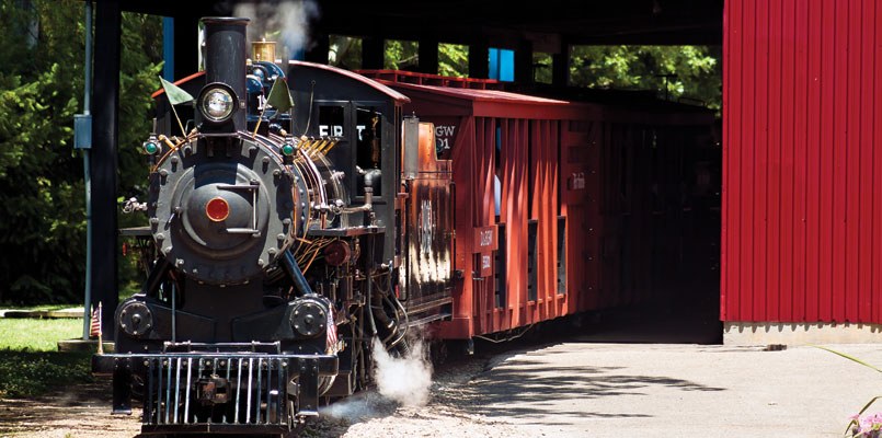 Whiskey River Railway à Little Amerricka — © Little Amerricka
