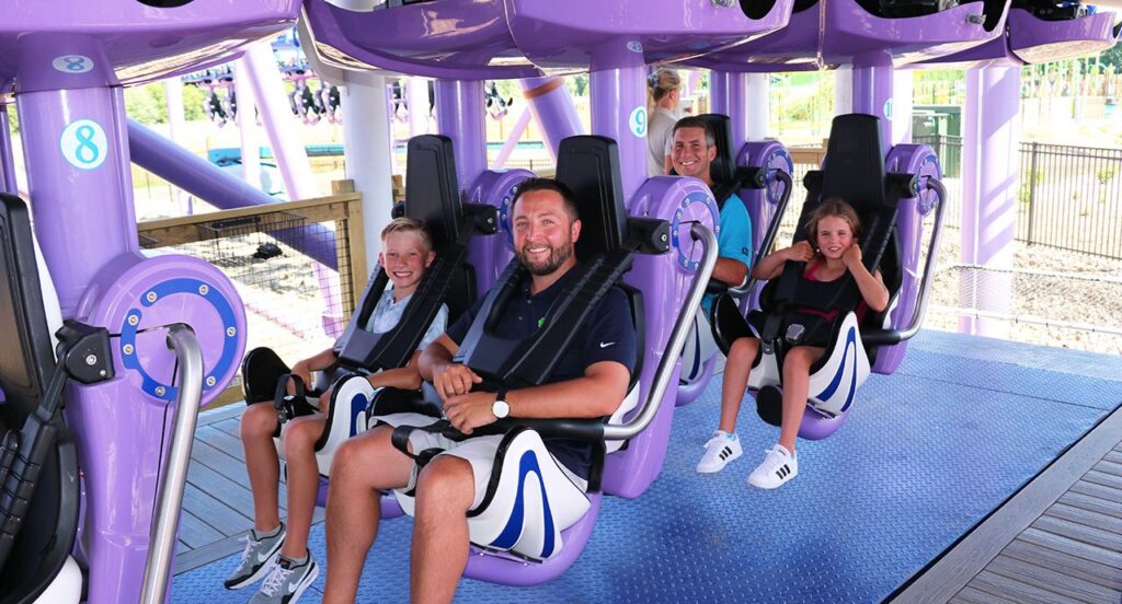 Nopuko Air Coaster à Lost Island Theme Park — © Lost Island Theme Park