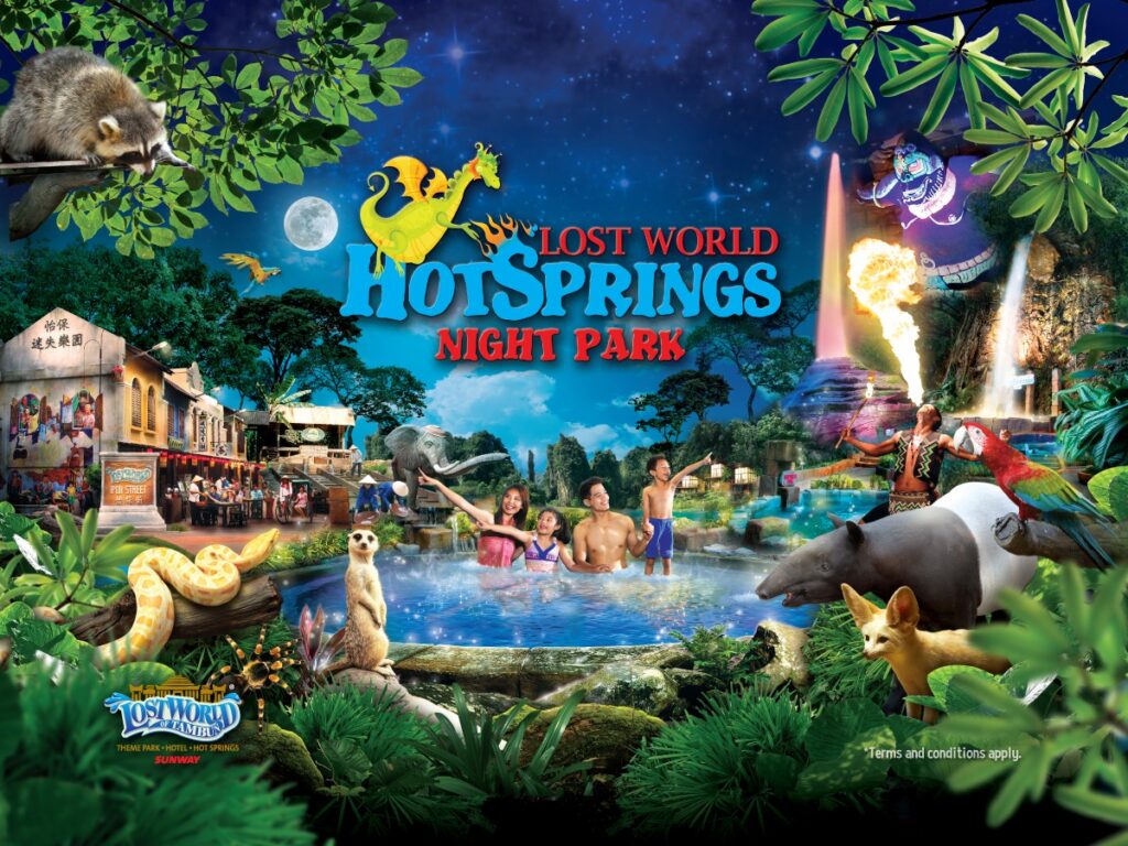 Hot Springs & Night Park à Lost World of Tambun — © Lost World of Tambun