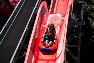 Les toboggans aquatiques à Luna Park Tel Aviv — © Luna Park Tel Aviv
