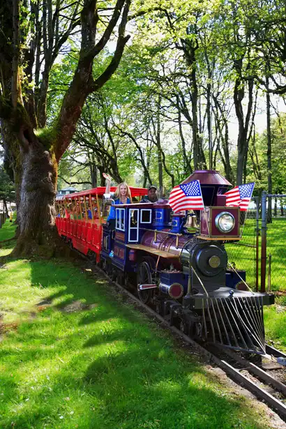 Oaks Park Train