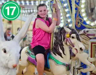 Carrousel à Palace Playland — © Palace Playland