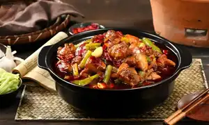 Poulet en marmite Xiangmankou