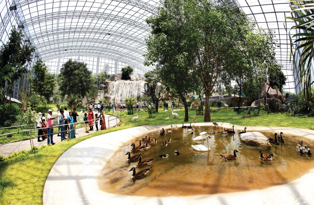 Le parc aux oiseaux Wings à Ramoji Film City — © Ramoji Film City
