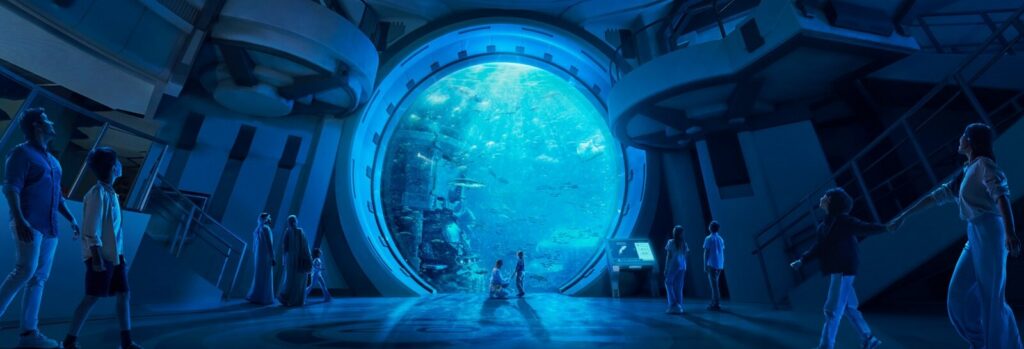 Endless Ocean à SeaWorld Yas Island — © SeaWorld Yas Island, Abu Dhabi